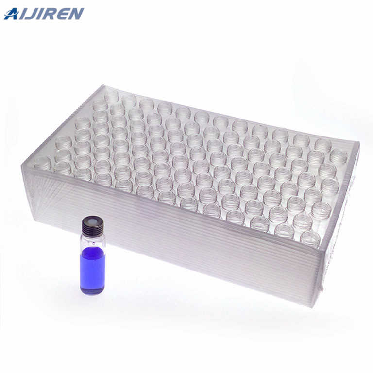 sample storage LC 4ml glass vials type